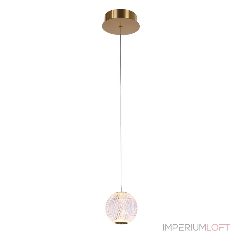 Подвесной светильник Delight Collection Elliot Diamante MD20001012-1A gold