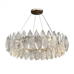 Подвесная люстра Delight Collection D8011P D8011P/R-1000 gold/smoky