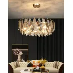Подвесная люстра Delight Collection D8011P D8011P/R-1000 gold/smoky