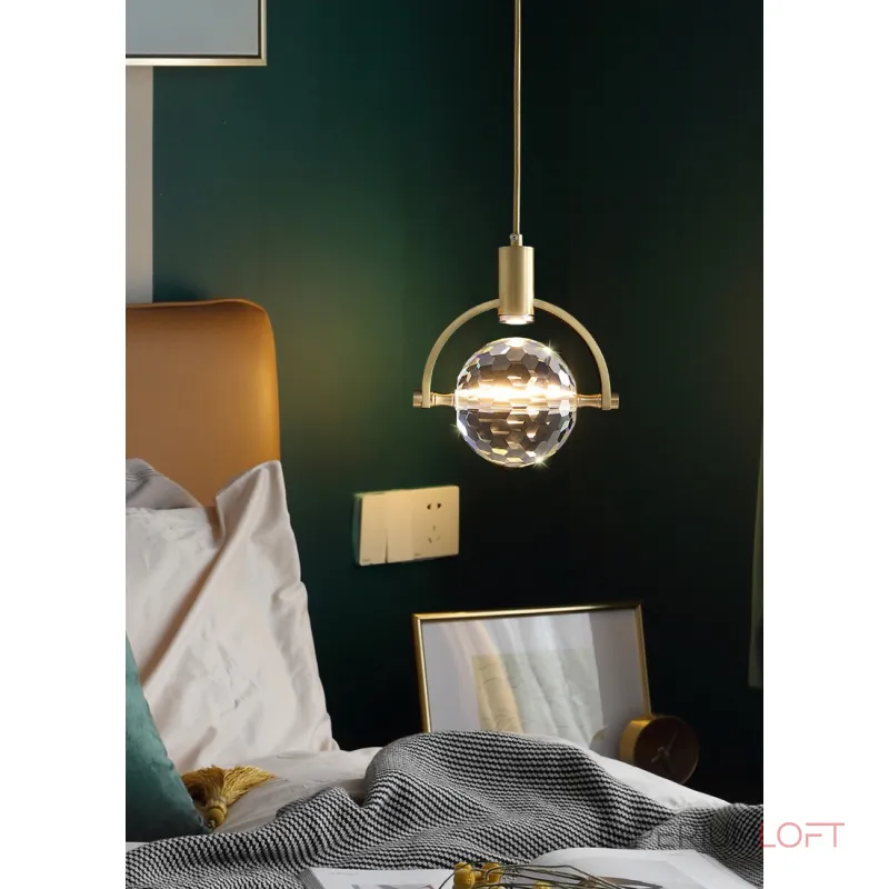 Подвесной светильник Delight Collection 2121 2121P/A brass/clear