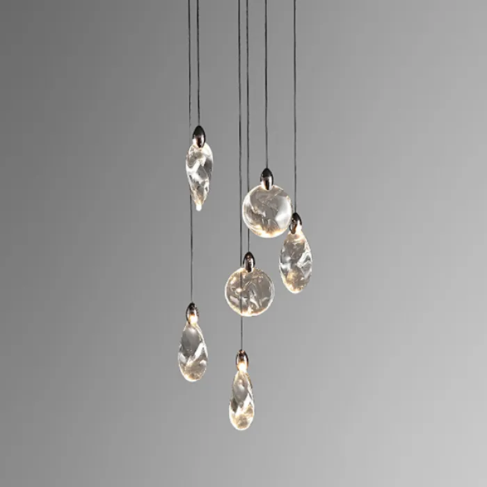 Светильник подвесной Delight Collection Colvin MT9176-6H pearl black от ImperiumLoft