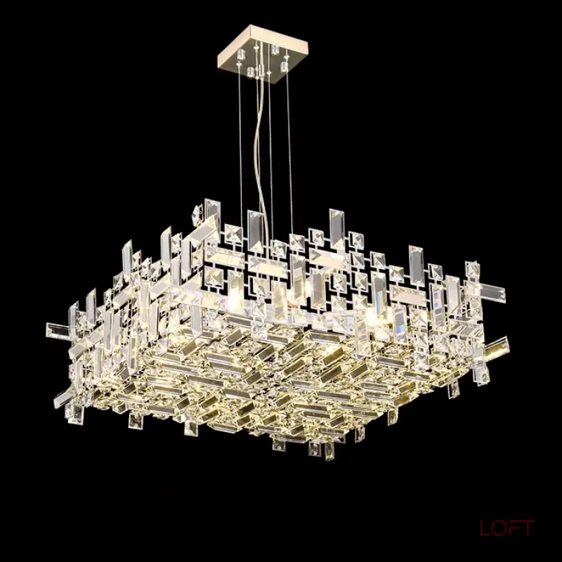 Подвесная люстра Delight Collection P7838 P7838-W60 chrome