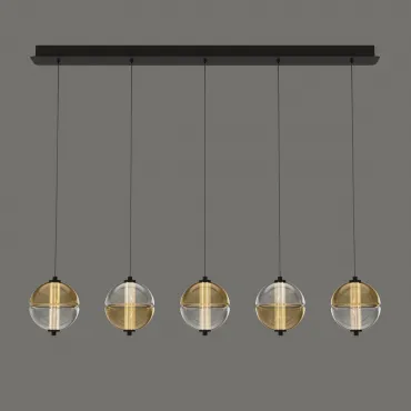 Подвесной светильник Delight Collection MD24022079 MD24022079-5B black/amber