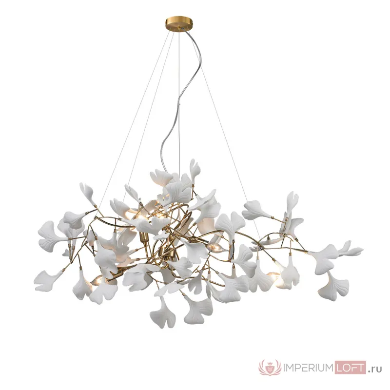 Люстра Delight Collection 10881 10881P/L800 gold/white от ImperiumLoft