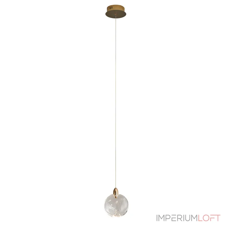 Подвесной светильник Delight Collection OD2440 OD2440-1 gold/clear