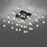 Потолочный светильник Delight Collection Molecular MX18001067-36A black/gold
