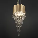 Подвесная люстра Delight Collection KM0988P-8 gold