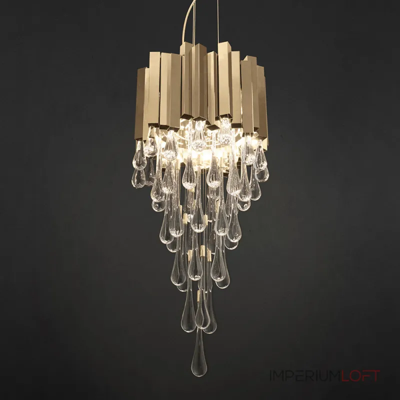 Подвесная люстра Delight Collection KM0988P-8 gold Подвесная люстра Delight Collection KM0988P-8 gold