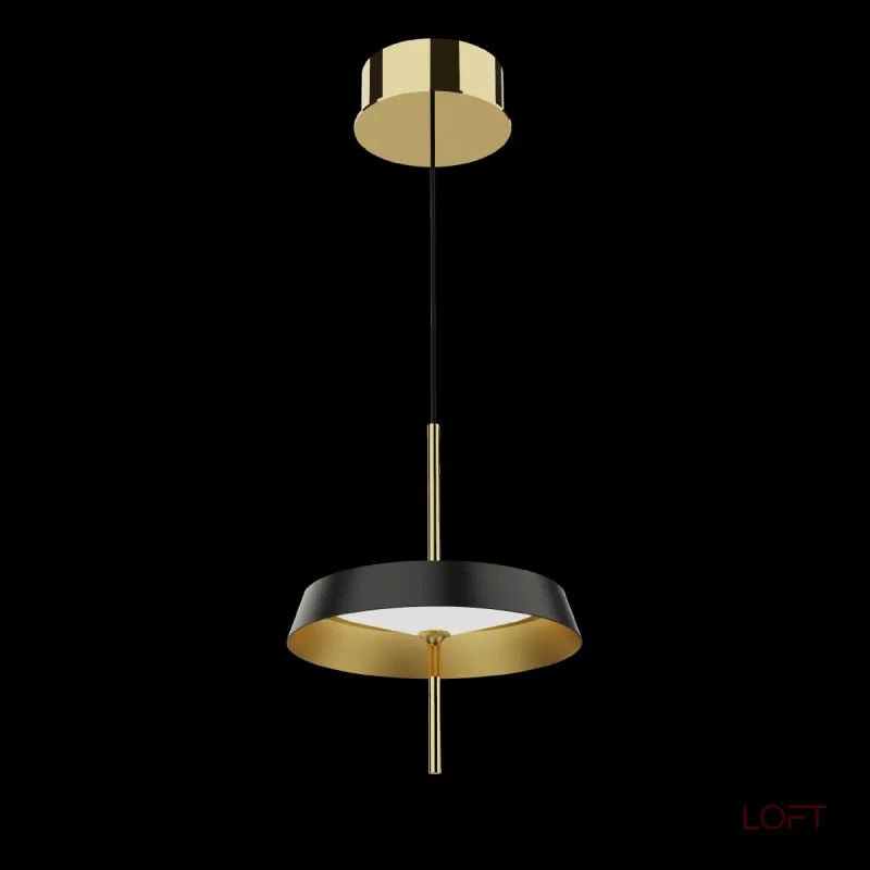 Подвесной светильник Delight Collection MD18001061 MD18001061-1A black/gold Подвесной светильник Delight Collection MD18001061 MD18001061-1A black/gold