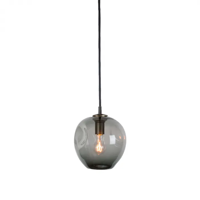Светильник подвесной Delight Collection Bubble KG0579P-1 brass/smoky от ImperiumLoft