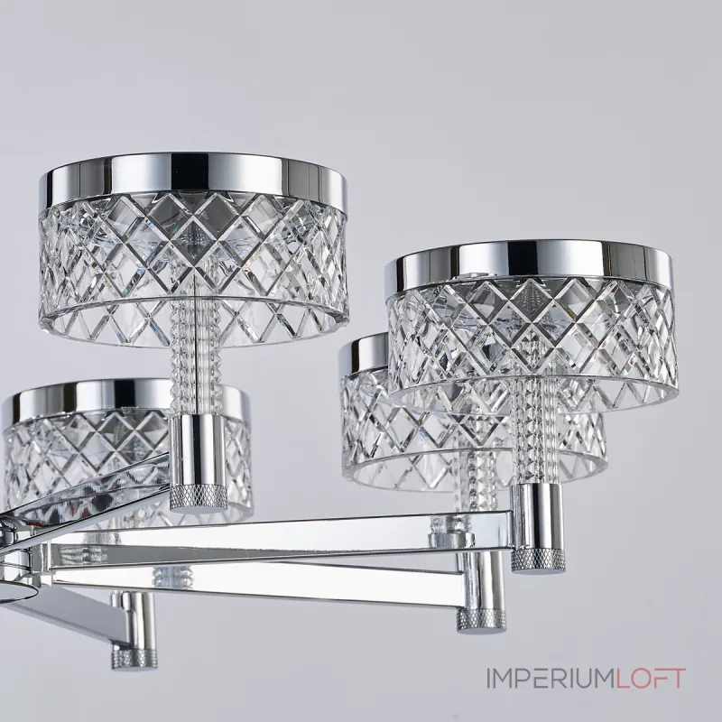 Подвесная люстра Delight Collection Diamond cut MD21020075-6A chrome
