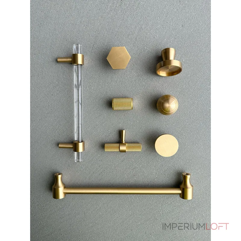 Ручка-скоба Delight Collection Crystal PC0090-128 от ImperiumLoft Ручка-скоба Delight Collection Crystal PC0090-128 от ImperiumLoft