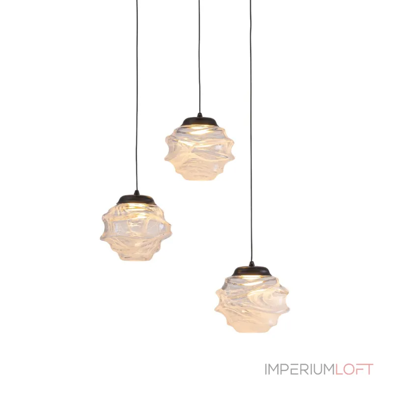 Подвесной светильник Delight Collection MD25030003-3A matt black/clear Подвесной светильник Delight Collection MD25030003-3A matt black/clear
