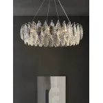 Подвесная люстра Delight Collection D8011P D8011P/R-1000 gold/smoky