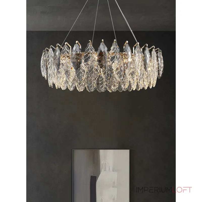 Подвесная люстра Delight Collection D8011P D8011P/R-1000 gold/smoky Подвесная люстра Delight Collection D8011P D8011P/R-1000 gold/smoky