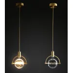 Подвесной светильник Delight Collection 2121 2121P/A brass/clear