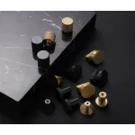 Ручка-кнопка Delight Collection HK001 HK004 black от ImperiumLoft