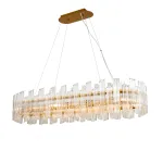 Люстра Delight Collection Vittoria KG0769P-12L clear/ brass от ImperiumLoft