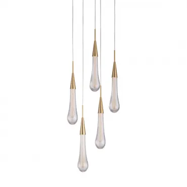 Подвесной светильник Delight Collection Pour MD2060-5A br.brass