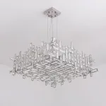 Подвесная люстра Delight Collection P7838 P7838-W60 chrome