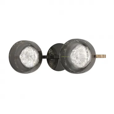 Светильник настенный Delight Collection MT9128 MT9128-2W pearl black/smoke
