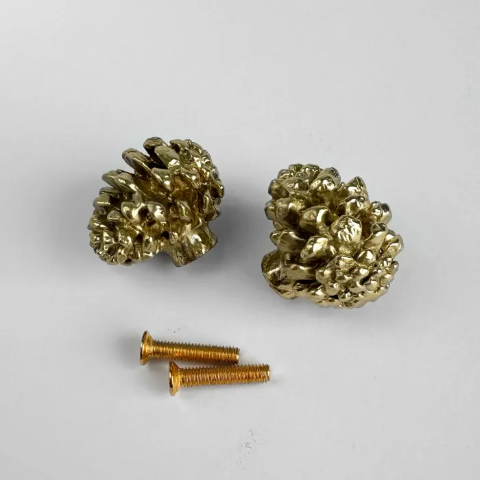 Ручка-кнопка Delight Collection MOS001 MOS005 brass от ImperiumLoft