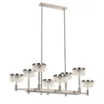 Люстра Delight Collection Diamond cut MD21020075-8B satin nickel от ImperiumLoft