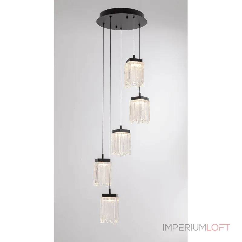 Подвесная люстра Delight Collection MD25020403 MD25020403-5A1 matt black