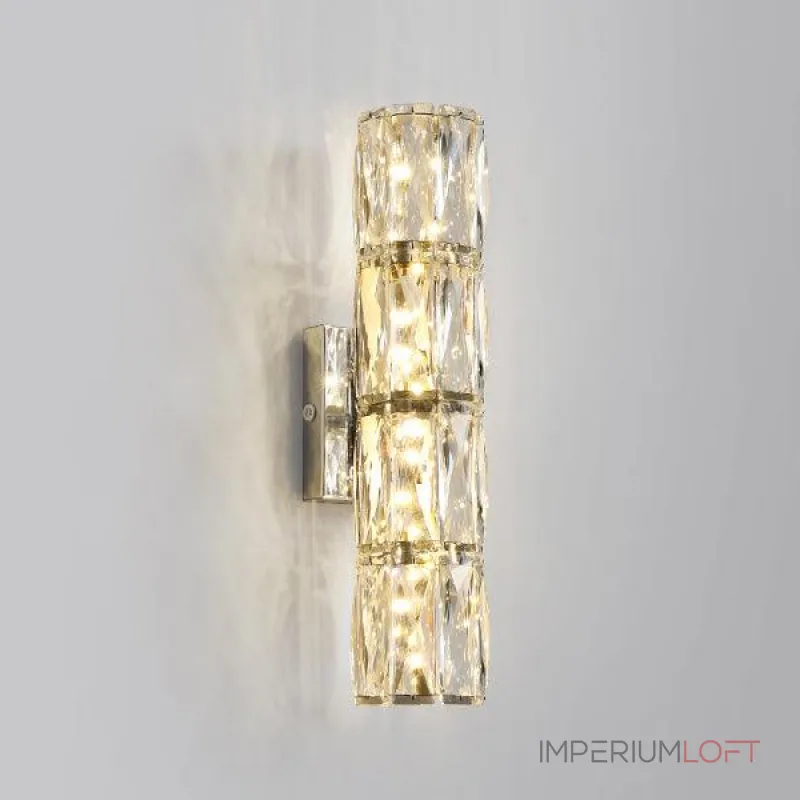 Светильник настенный Delight Collection Wall lamp A06W/4 silver/clear
