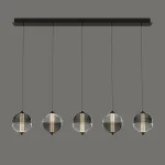 Подвесной светильник Delight Collection MD24022079 MD24022079-5B black/smoky