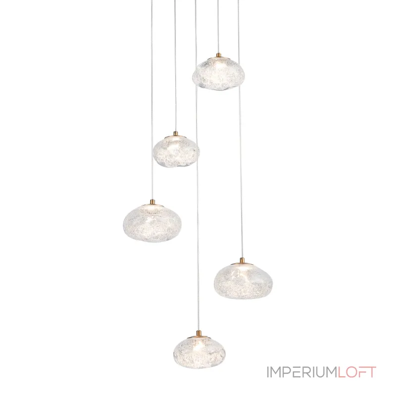 Подвесной светильник Delight Collection P98065-5 antique brass