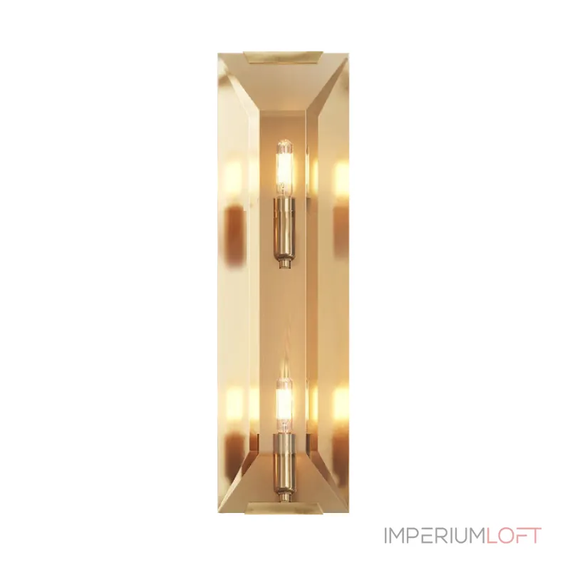 Настенный светильник Delight Collection Harlow Crystal A003-165 A2 ti-gold