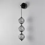 Настенный светильник Delight Collection OB2437 pearl black/smoke
