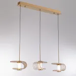 Подвесной светильник Delight Collection MD24020901 MD24020901-3B gold/cognac