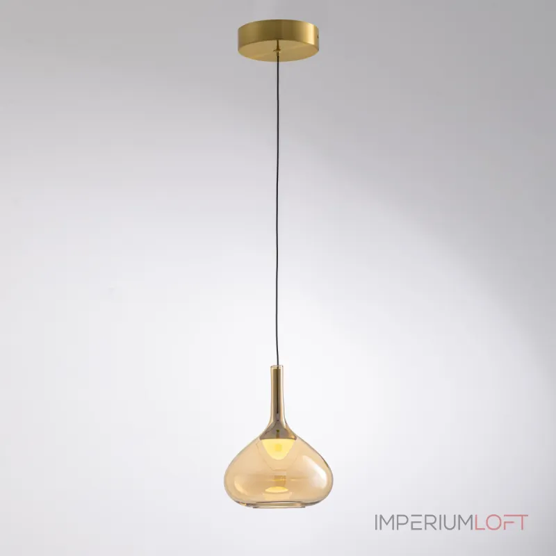Подвесной светильник Delight Collection MD25001005-1A brass/amber