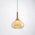 Подвесной светильник Delight Collection MD25001005-1A brass/amber