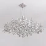 Подвесная люстра Delight Collection P7838 P7838-W80 chrome