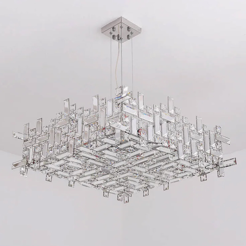 Подвесная люстра Delight Collection P7838 P7838-W80 chrome Подвесная люстра Delight Collection P7838 P7838-W80 chrome