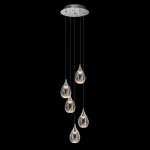 Подвесной светильник Delight Collection Stilla MD24001004-5A chrome/clear