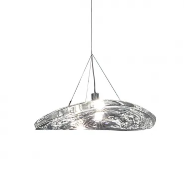 Подвесной светильник Delight Collection Manta 2049P/D300 silver/clear