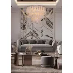 Подвесная люстра Delight Collection PL9203 PL9203CF antique brass