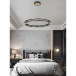 Подвесная люстра Delight Collection Admiral MD19030068-1B black/gold
