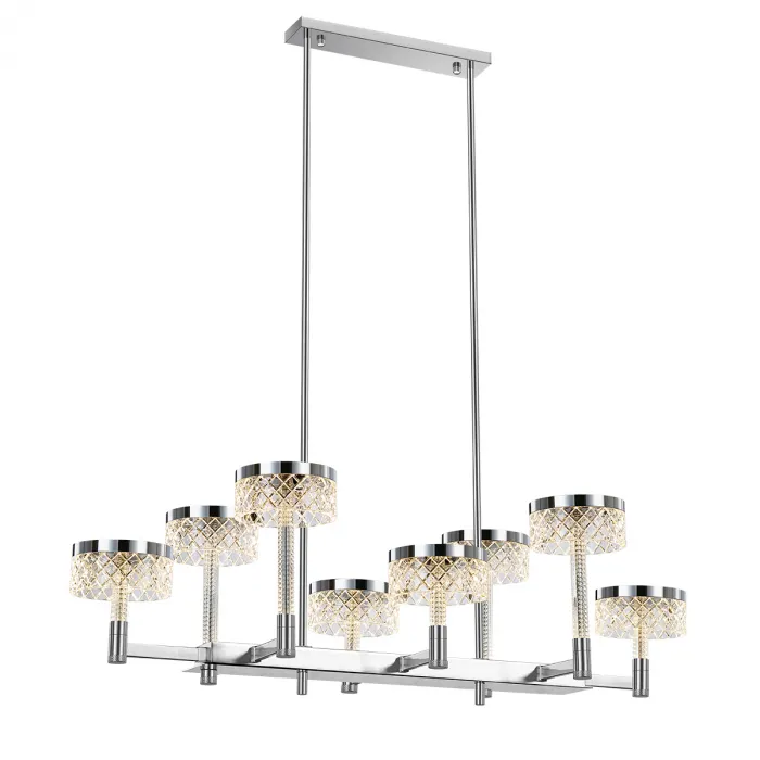Люстра Delight Collection Diamond cut MD21020075-8B chrome от ImperiumLoft