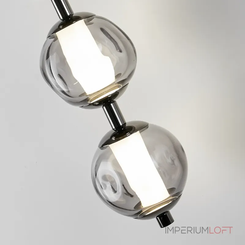 Настенный светильник Delight Collection OB2437 pearl black/smoke Настенный светильник Delight Collection OB2437 pearl black/smoke