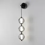 Настенный светильник Delight Collection OB2437 pearl black/smoke