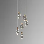 Светильник подвесной Delight Collection Colvin MT9176-6H titanium gold от ImperiumLoft