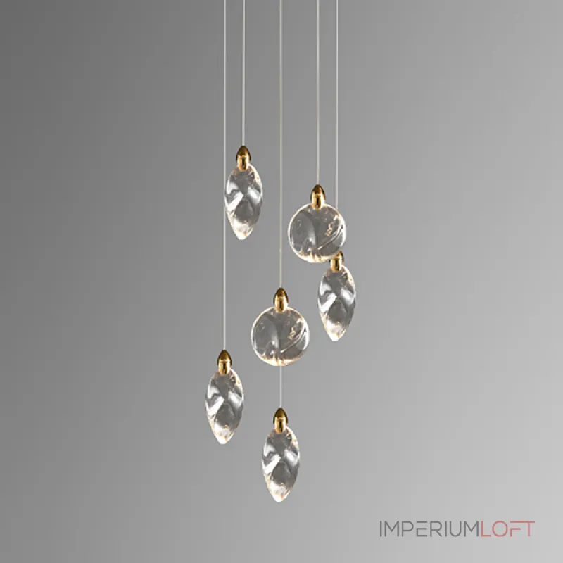 Подвесной светильник Delight Collection Colvin MT9176-6H titanium gold