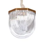 Люстра Delight Collection Murano Glass A001-400 L4 brass/clear от ImperiumLoft