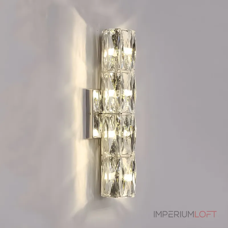 Светильник настенный Delight Collection Wall lamp A06W/4 silver/clear