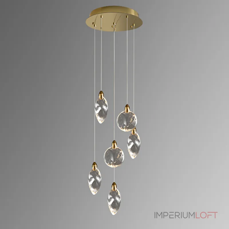 Подвесной светильник Delight Collection Colvin MT9176-6H titanium gold